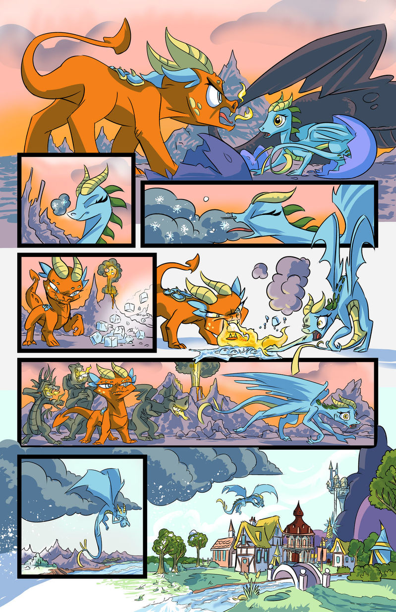 Page 1 - A cold Reception