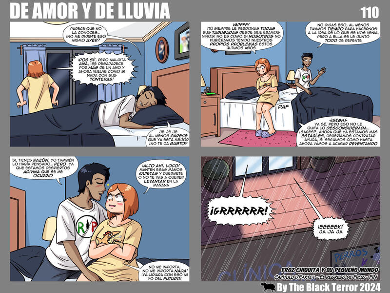 Page 110 DE AMOR Y DE LLUVIA