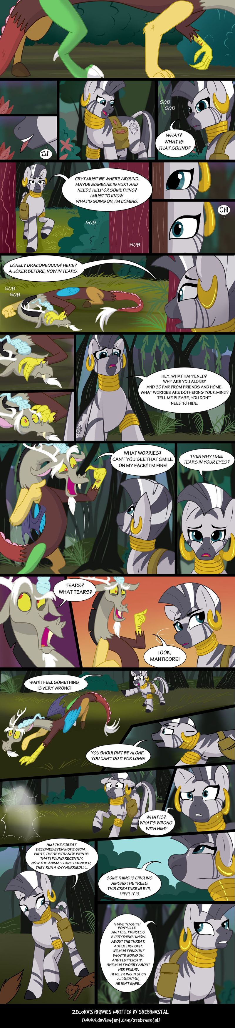 Page 49-51: Meeting in the woods