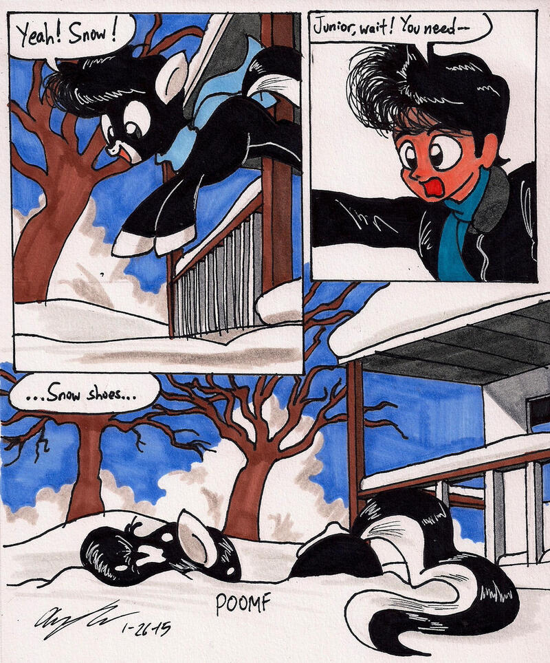 Page 36 - Junior and the Snow