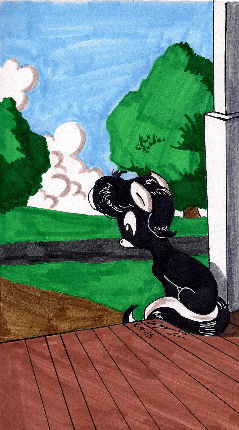 Page 44 - Junior Sitting on the Porch