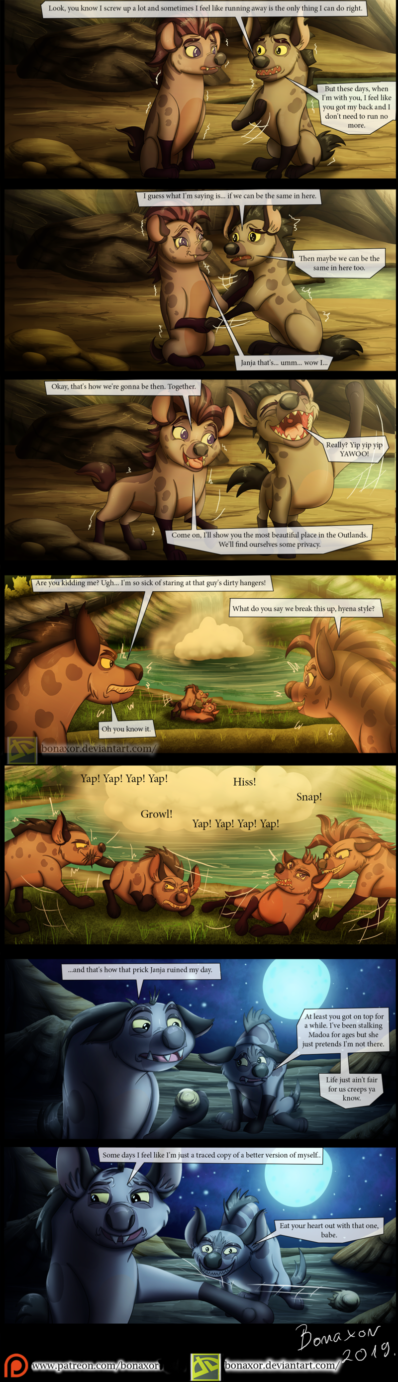 Page 8: Janja's Lucky Day (Part 2)