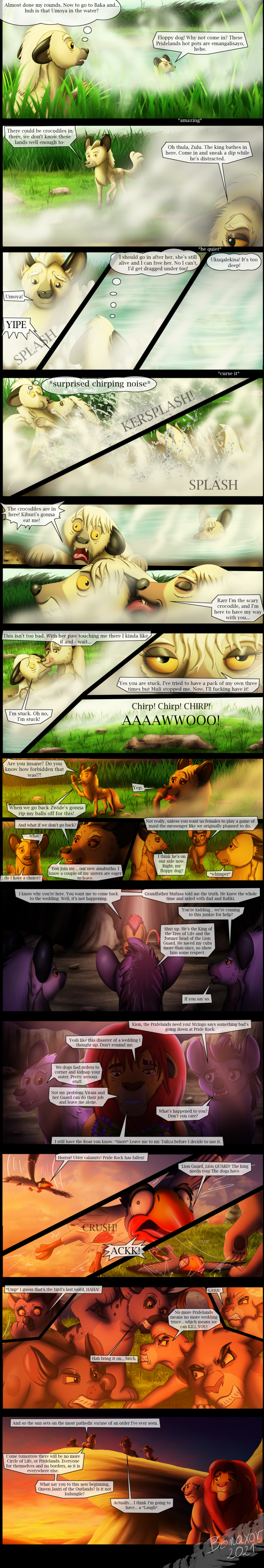 Page 31: End of the Pridelands (Part One)