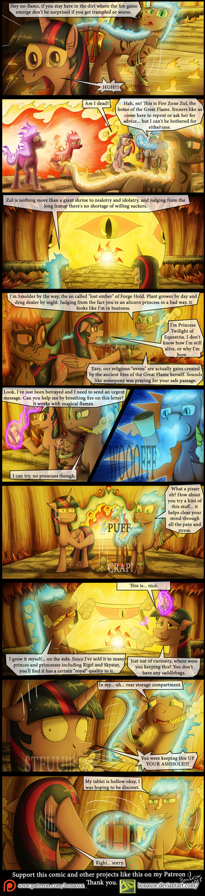 Page 20: Smolder of Forge Hold