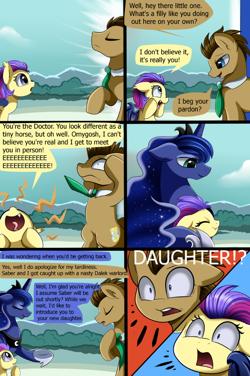 Page 7 : Introducing Dr Whooves