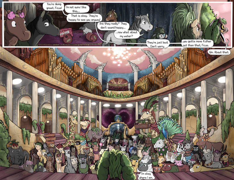 Page 15: The Main Hall is Full of Animals