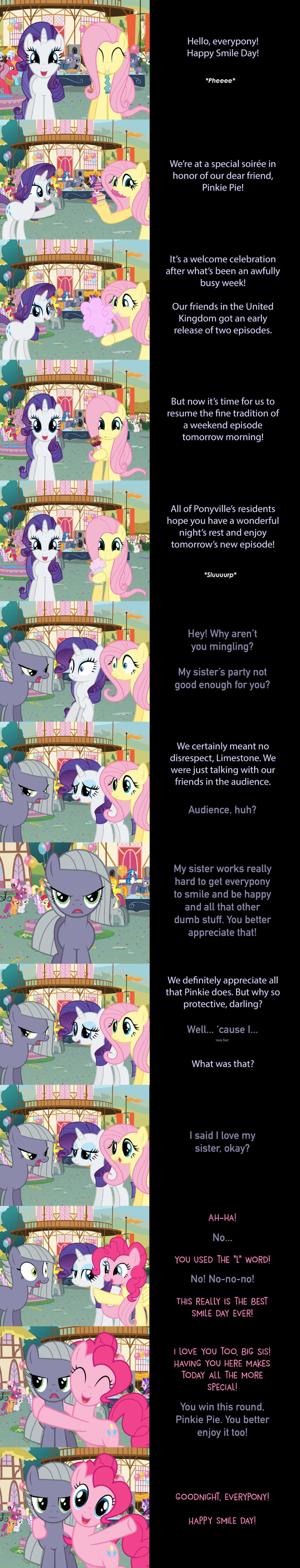 Comic #14 : Rarity and Fluttershy Say Goodnight