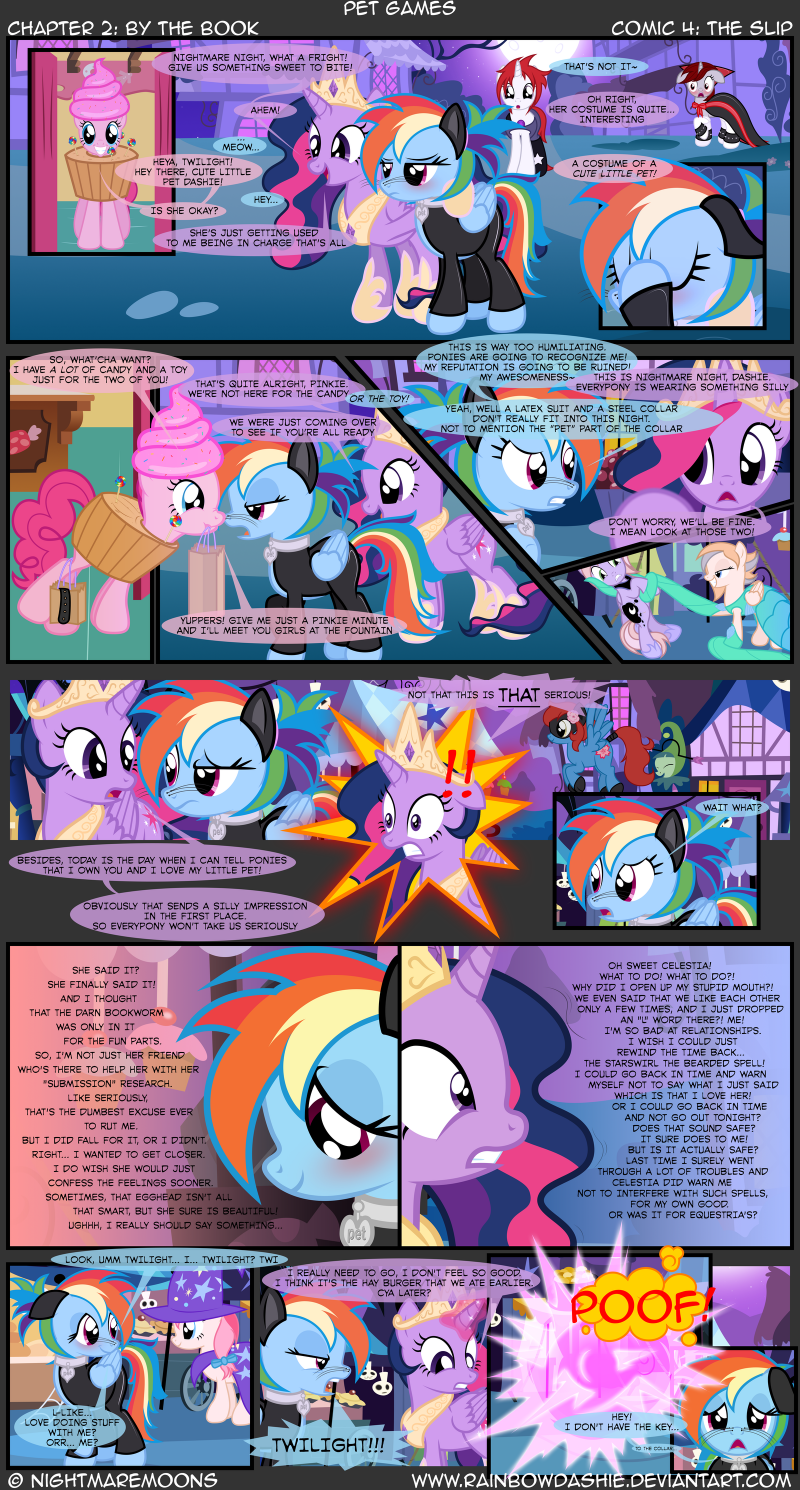 Pet Games Chapter By The Book Canterlot Comics