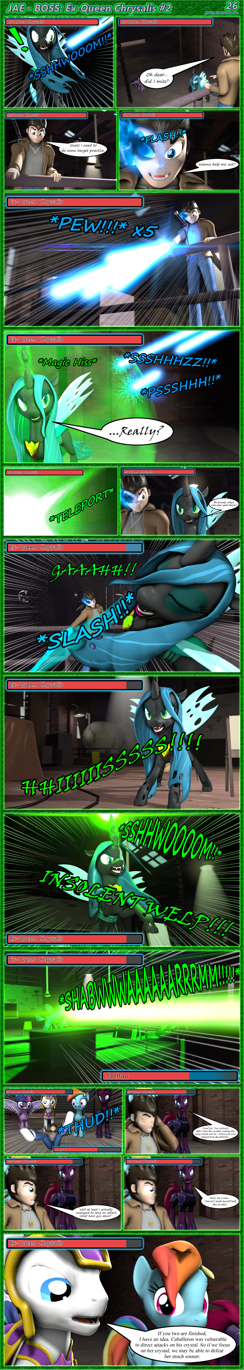 Page 26: BOSS: Ex-Queen Chrysalis Part 2