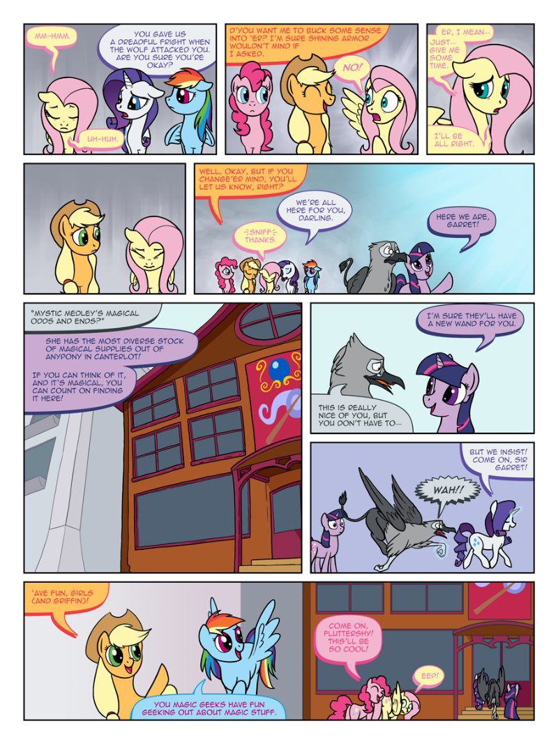 Page 27: Equestria's own Diagon Alley