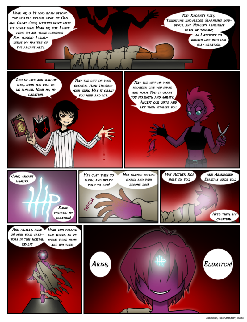 Page 1 - Rise of Eldritch