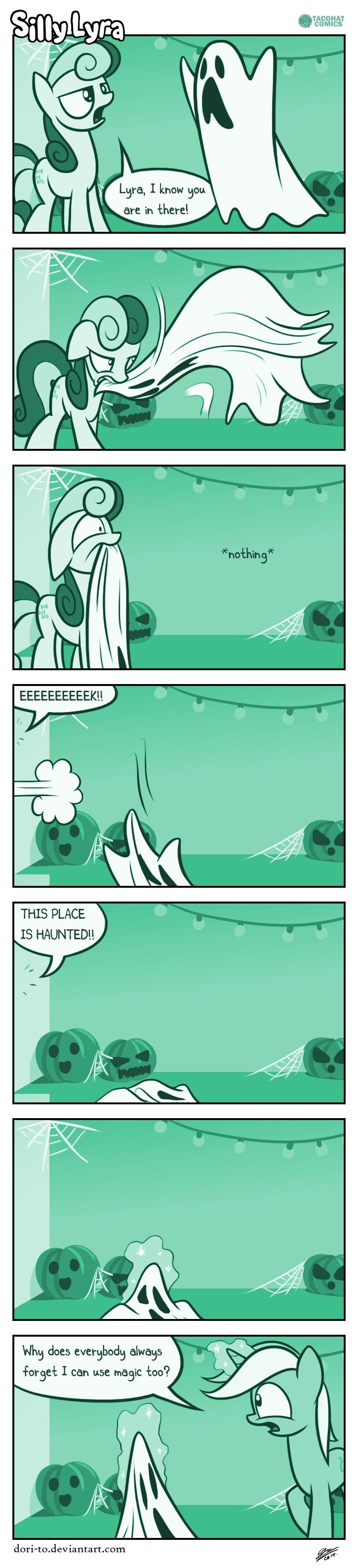 Comic strip #2 - If You Have Ghosts