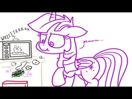 [MLP Comic Dub] Adorkable Twilight in 'Chef Sparkle' (comedy)