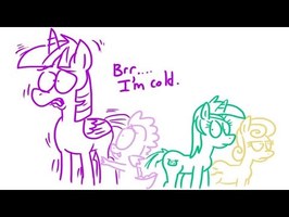 [MLP Comic Dub] Adorkable Twilight and Friends in 'Monkey See, Monkey Do' (comedy)