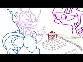[MLP Comic Dub] Adorkable Twilight in 'Hands' (comedy)