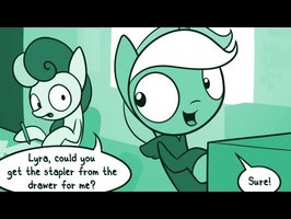[MLP Comic Dub] Silly Lyra: Drawer (comedy)