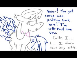 [MLP Comic Dub] Adorkable OctaScratch in 'Give Me A Beat' (saucy comedy)