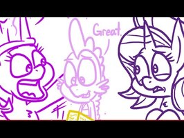 [MLP Comic Dub] Adorkable Twilight in 'Main Course' (comedy)